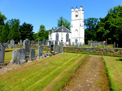 (121) LOCH AWE Holiday - Glenorchy and Innishael Parish Church, Dalmally
