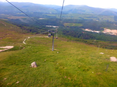 (279) LACH AWE Holiday - Anoch Mor - Nevis Range - Cable Car down