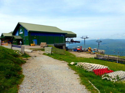 (287) LOCH AWE Holiday - Anoch Mor - Nevis Range Cable Car Station