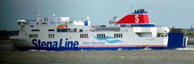 STENA MERSEY @ New Brighton, Liverpool, UK