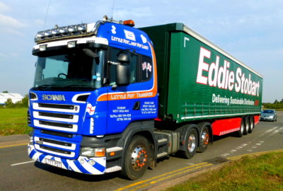 ODDS - LIttle Pot Transport with Stobart trailer @ Fradley Park, Lichfield