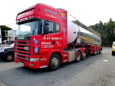 A F GRANT of Ballindalloch - (SV4 EYF) @ M6 West Burton Services