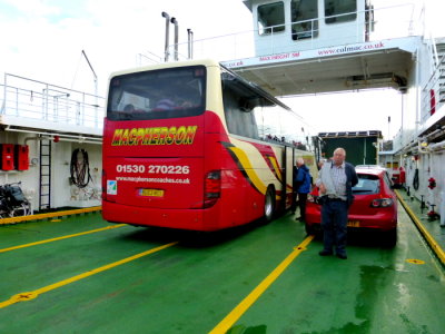 LOCH ALAINN (1997) McPhersons coach onboard - Ardhmor, Isle of Barra to Eriskey