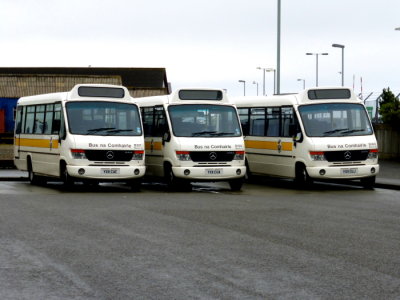 BUS na COMHAIRLE - (YX11 CUJ) + (YX11 CUA) + (YX11 CUJ) @ Stornoway Isle of Lewis