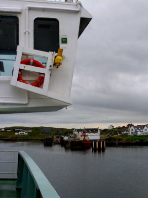 (275) Onboard CALMAC - LORD OF THE ISLES Arriving @ Lochboisdale