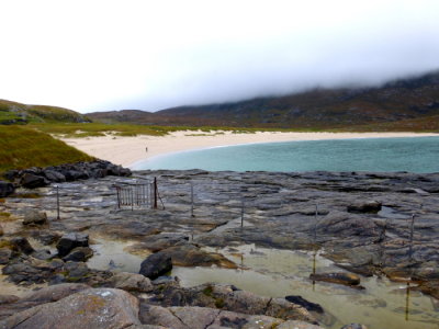 (306) Isle of Barra Beach Hotel View - Tangasdale Beach