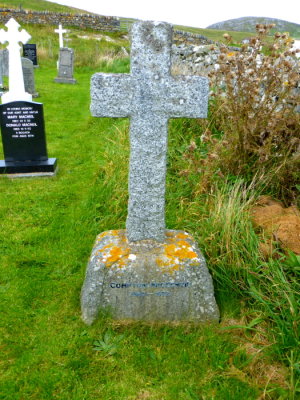 (342) Isle of Barra View - St Barr's (Kilbar) Church, Bayherivagh, Northbay