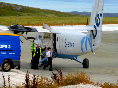 (357) Isle of Barra Airport View @ Traigh Mhor