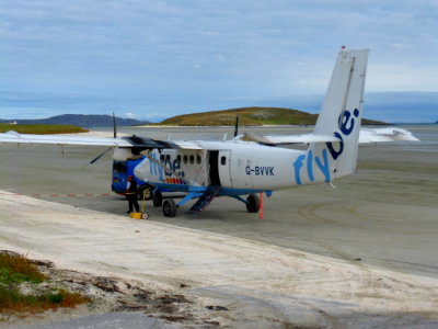 (361) Isle of Barra Airport View @ Traigh Mhor