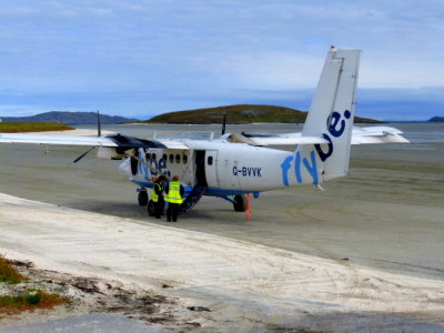 (362) Isle of Barra Airport View @ Traigh Mhor