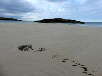 (393) Isle of Barra Beach Hotel View - Tangasdale Beach