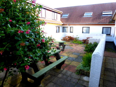 (432) Dark Island Hotel, Isle of Benbecula - Courtyard