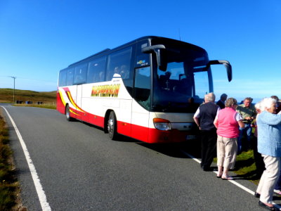 (470)  Our Coach (BU53 MCL) @ Isle of North Uist roadside 