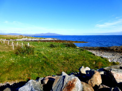 (485) At Borve, Isle of Berneray wating for Ferry to Leverburgh , Isle of Harris