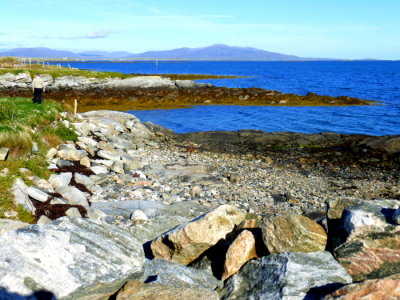 (486) At Borve, Isle of Berneray wating for Ferry to Leverburgh , Isle of Harris