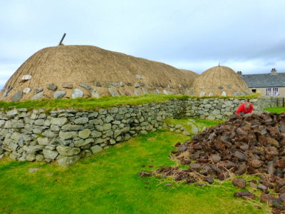 1886 - Blackhouse @ Gearrannan, Isle of Lewis - Margaret