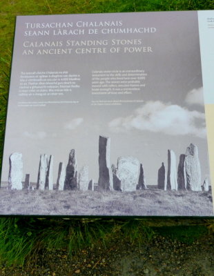 NEOLITHIC 2,900BC - Calanais Standing Stones, Isle of Lewis