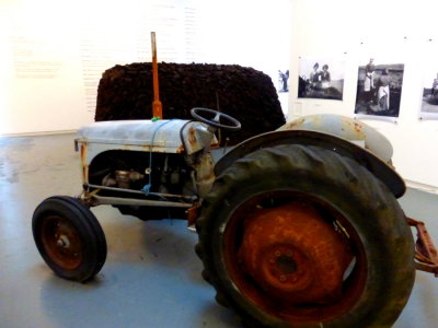 (714) Museum @ Stornoway, Isle of Lewis - Peat Tractor