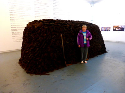 (715) Museum @ Stornoway, Isle of Lewis - Peat Stack - Margaret