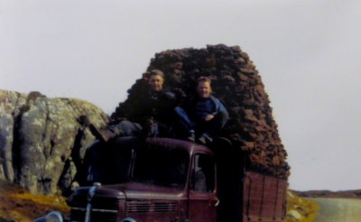 (718) Museum @ Stornoway, Isle of Lewis - Peat Cutters picture