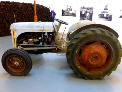 (719) Museum @ Stornoway, Isle of Lewis - Peat Cutters Tractors