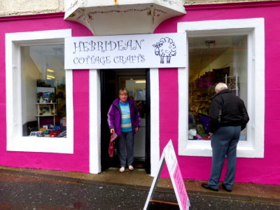 (725) Street View @ Stornoway, Isle of Lewis - Margaret