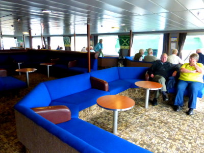 (739) Onboard CALMAC - ISLE OF LEWIS to Ullapool - Lounge