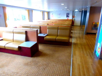 (742) Onboard CALMAC - ISLE OF LEWIS to Ullapool - Lounge