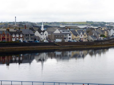 (750) Onboard ISLE OF LEWIS leaving Stornoway, Isle of Lewis
