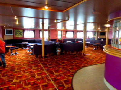 (751) Onboard CALMAC - ISLE OF LEWIS to Ullapool - Lounge