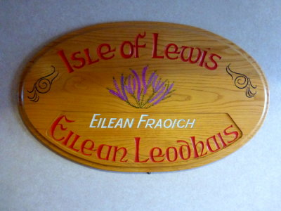 (768) Onboard CALMAC - ISLE OF LEWIS to Ullapool - Plaque