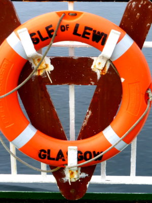 (770) Onboard CALMAC - ISLE OF LEWIS to Ullapool - Lifebelt