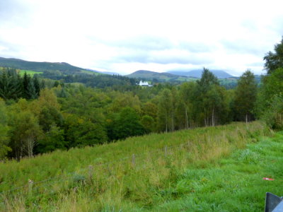 (811) Blair Atholl Castle from the A9 - Perthshire
