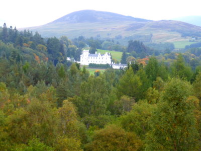 (812) Blair Atholl Castle from the A9 - Perthshire