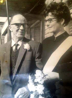 1968 October 12th - Wedding of Dorothy Coxon (nee Haynes)