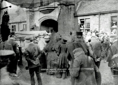 1908 July 11th - General Booth addressing Inmates @ Burton Workhouse