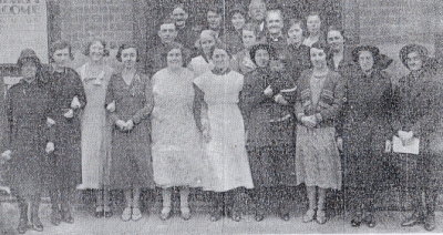 1933 December 7th - Stallholders & members of the Refreshment Committee