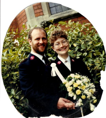 1988 - June 11th - Pamela Roe marriage to Captain Joseph Smith @ Burton Citadel