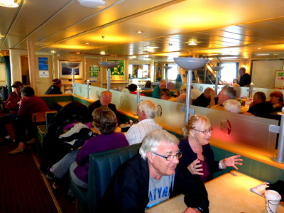 LOCH NEVIS  (2000) Kitttiwake Cafeteria onboard to the Small Isles