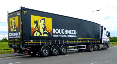 ANDYFREIGHT with Roughneck trailor @ Fradley Park, Lichfield