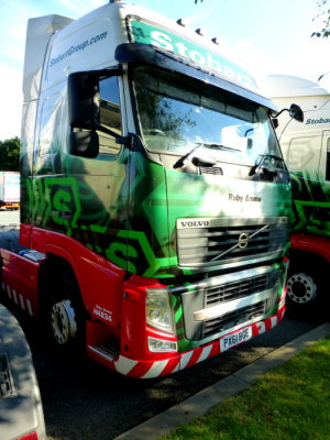 H4834 - PX61 BGE - Ruby Emma @ Stobart Depot Carlisle