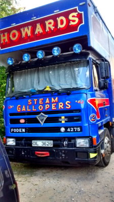HOWARD BROS FUN FAIR (2) - STEAK GALLOPERS - (OIL 3626) @ Crich Tram Museum