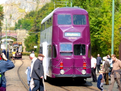 Blackpool Balloon 711 (1934) @ Crich