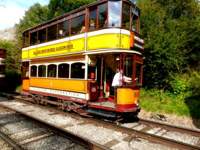 Glasgow 0812 (1900) @ Electric 50 @ Crich Tramway Museum