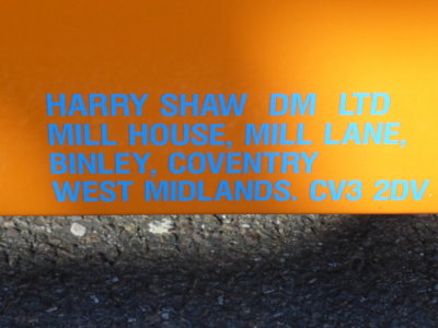 HARRY SHAW of Coventry (YN63 EYR) @ Tibshelf Services