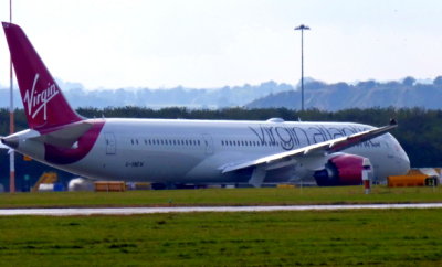 Virgin Atlantic (G-VNEW) B787-9 @  East Midlands