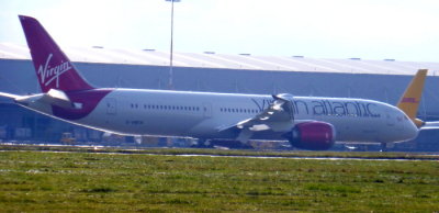 Virgin Atlantic (G-VNEW) B787-9 @  East Midlands