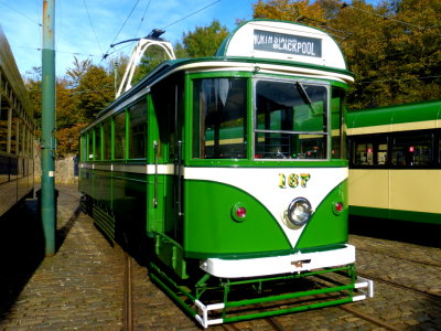 Blackpool Pantograph 167 (1928) @ Crich