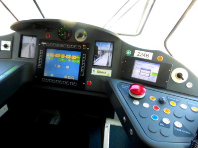 224 (2015) Alstom Citadis 302 Inside Cab