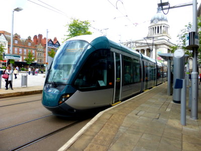 226 (2015) Alstom Citadis 302 @ Old Market Square